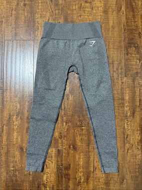 Gymshark Charcoal Gray Seamless High-Waist Leggings